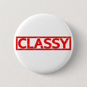 Klassische Briefmarke Button