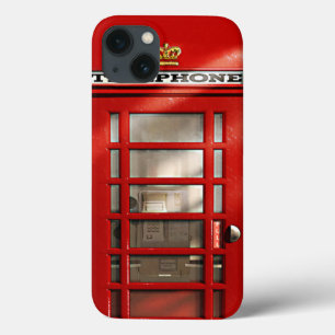 Klassische britische rote Telefonzelle Case-Mate iPhone Hülle