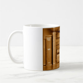 Klassische Bücher für die Graduate-Tasse Kaffeetasse