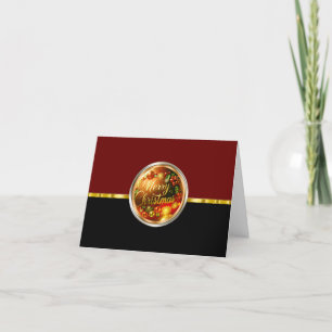 Klassische Budget Bulk Business Weihnachtskarten Dankeskarte
