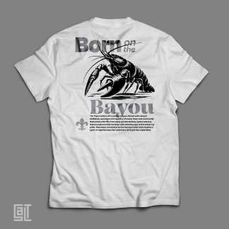 Klassische Cajun-Stimmung am Bayou T-Shirt