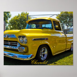Klassische Chevrolet Print Poster