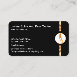Klassische Chiropraktor Medical Business Cards Visitenkarte