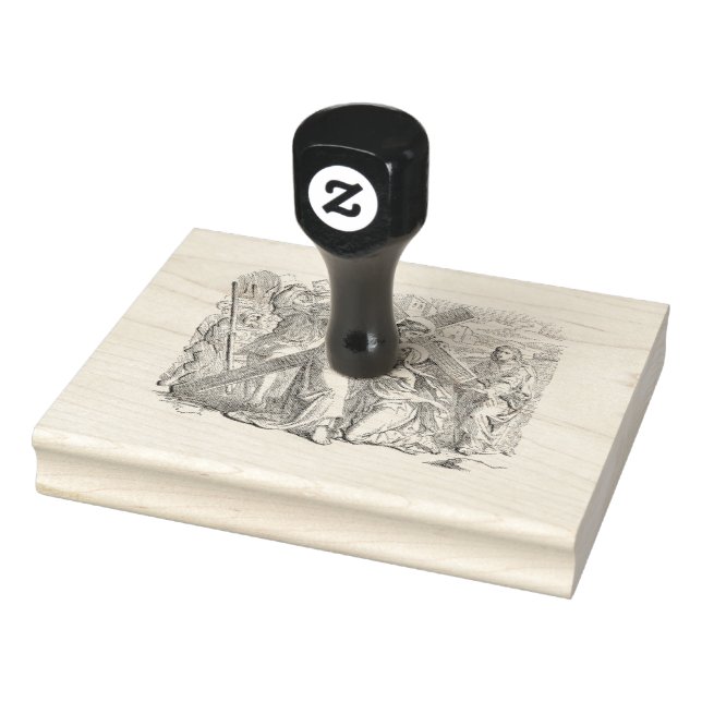 Klassische Christliche Kunst Gummistempel (Stempel)