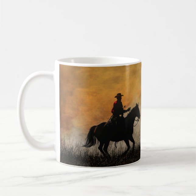 Klassische Cowboy-Tasse Kaffeetasse (Links)