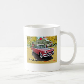 Klassische Cruisin Auto-Dodge-Tasse 1955 Kaffeetasse
