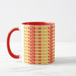 Klassische Design Zufallskunst Tasse