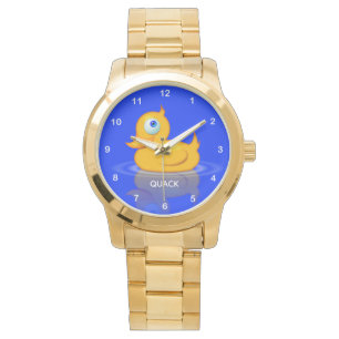 Klassische Digital-Gummiente Armbanduhr