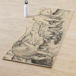 Klassische Dinosaurier Yogamatte
