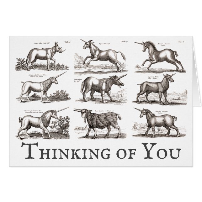 Klassische Einhorn Antike Mythische Magische Kreat (Vorderseite (Horizontal))