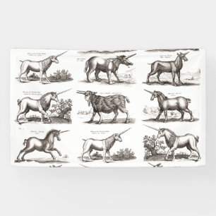 Klassische Einhorn Antike Mythische Magische Kreat Banner