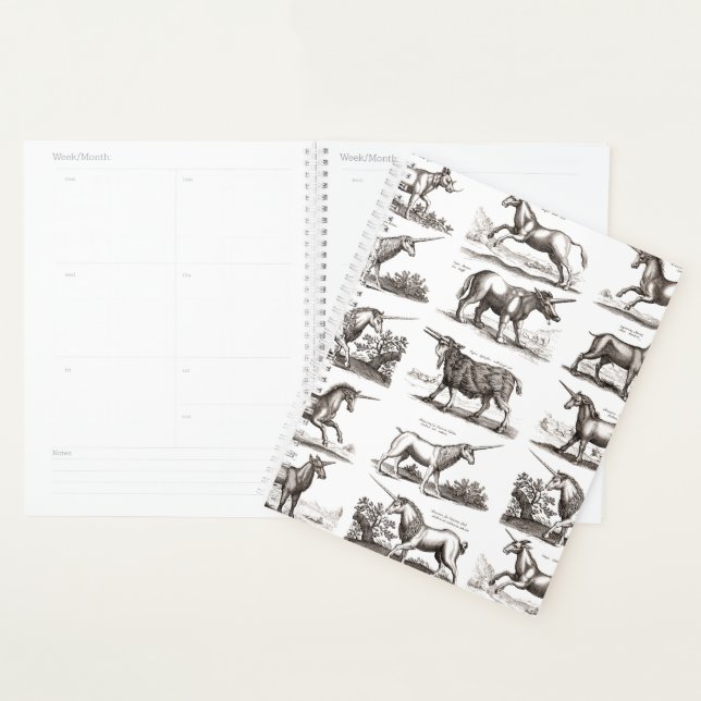 Klassische Einhorn Antike Mythische Magische Kreat Planer (Anzeige)