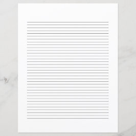 Klassische elegante Monogramm-Schrift Briefpapier