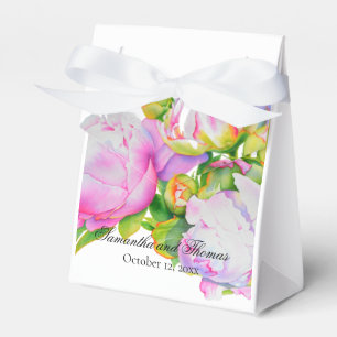 Klassische, elegante, rosafarbene, bläserne Perle Geschenkschachtel