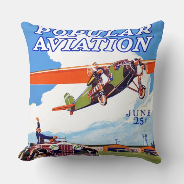 KLASSISCHE EPHEMERA AUS DER RETRO-LUFTFAHRT DER 19 KISSEN (Vorderseite)