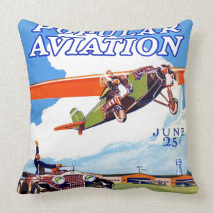 KLASSISCHE EPHEMERA AUS DER RETRO-LUFTFAHRT DER 19 KISSEN