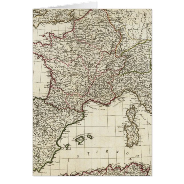 Klassische Europäische Karte (Vorne)