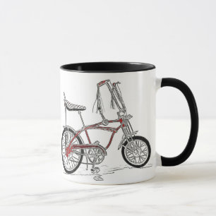 Klassische Fahrradsechziger jahre Tasse