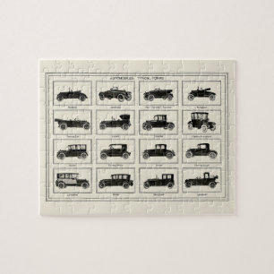 Klassische Fahrzeugkarte Vintage Kunstsammler