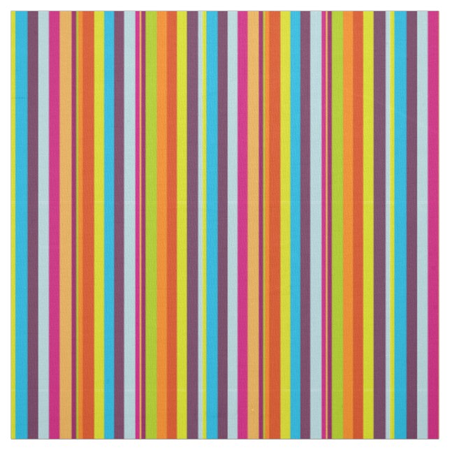 Klassische farbenfrohe Streifen Stoff (Muster)