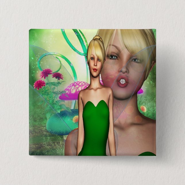 Klassische Fee Button (Vorderseite)