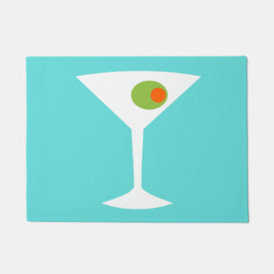 Klassische Film-Martini-Tür-Matte Fußmatte
