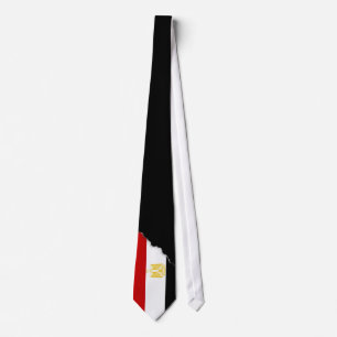 Klassische Flagge von Ägypten Krawatte
