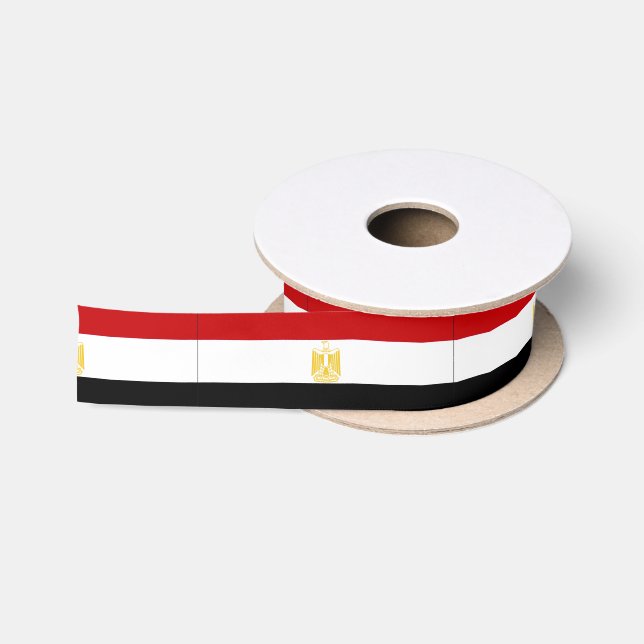 Klassische Flagge von Ägypten Satinband (Spule)