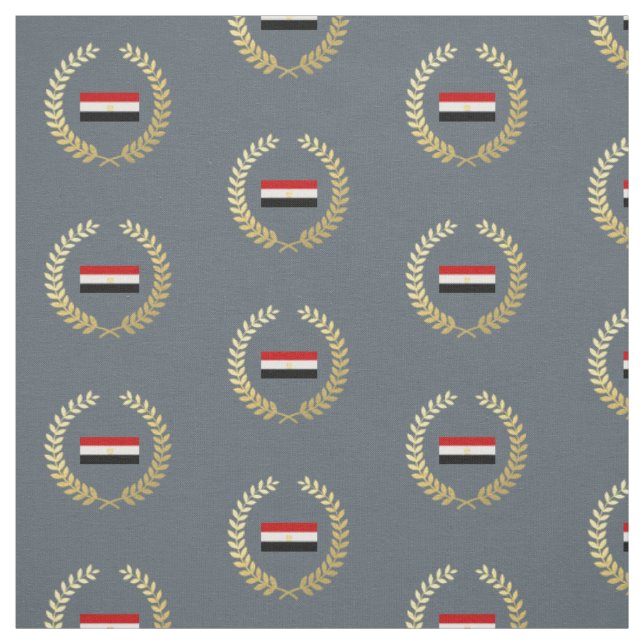 Klassische Flagge von Ägypten Stoff (Muster)