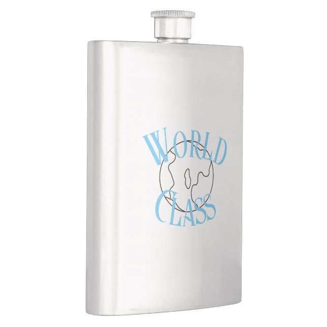 Klassische Flasche der Weltklasse Flachmann (Rechts)