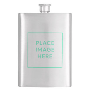 klassische Flasche Flachmann