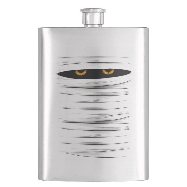 klassische Flasche Flachmann (Vorderseite)