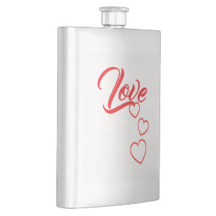Klassische Flasche Liebe Flachmann