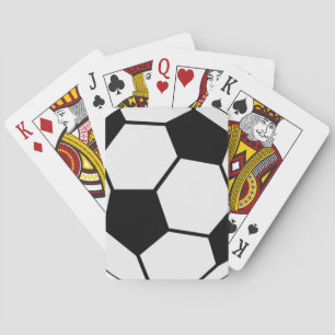 Klassische Fußballgrafik Traditioneller Sportfan Spielkarten