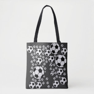 Klassische Fußballgrafik Traditioneller Sportfan Tasche