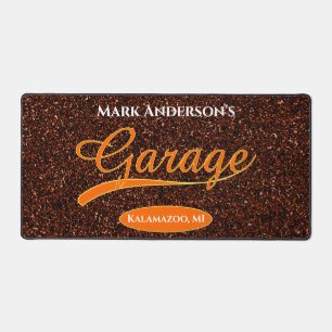 Klassische Garage Workbench-PC-Matches Schreibtischunterlage