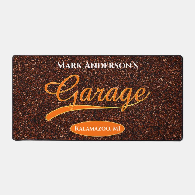 Klassische Garage Workbench-PC-Matches Schreibtischunterlage (Vorderseite)