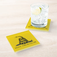 Klassische gelbe Gadsden-Flagge Don't Tread on Me