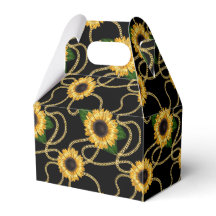 Klassische Gelbe Sonnenblumen Stilvolles Muster au