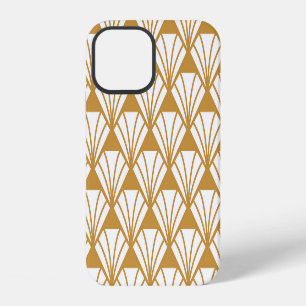 Klassische Geometrie: Art Deco Eleganz. iPhone 12 Hülle