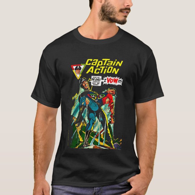 Klassische Gerechtigkeit CA ist getanes T-Shirt (Vorderseite)