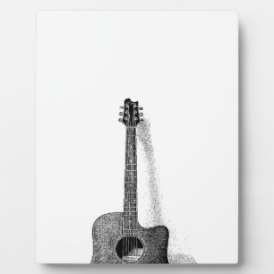 Klassische Gitarre Fotoplatte