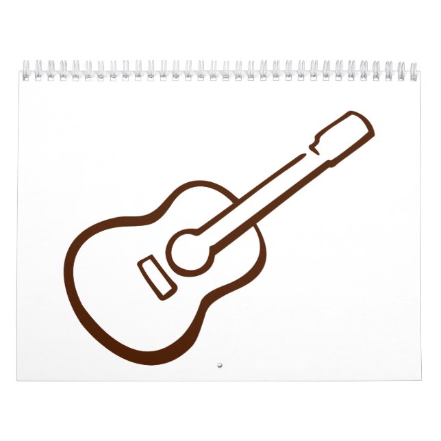 Klassische Gitarre Kalender (Titelbild)