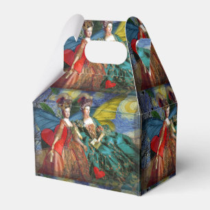 Klassische gothische Zwillinge Whimsical Schmetter Geschenkschachtel