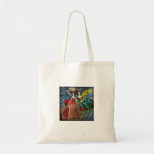 Klassische gothische Zwillinge Whimsical Schmetter Tragetasche
