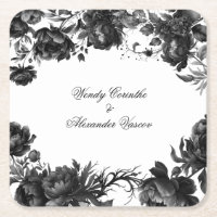 Klassische gotische Weiße Hochzeit