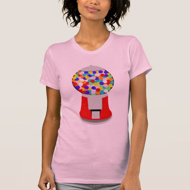 Klassische Gumball Maschine T-Shirt (Vorderseite)