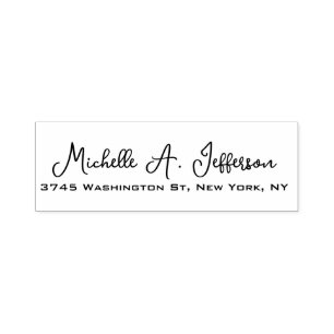 Klassische Handschrift Creative Trendy White Permastempel