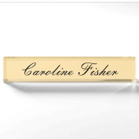 Klassische Handschrift Schlicht einfach beige