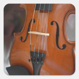 Klassische Harmonie Quadratischer Aufkleber